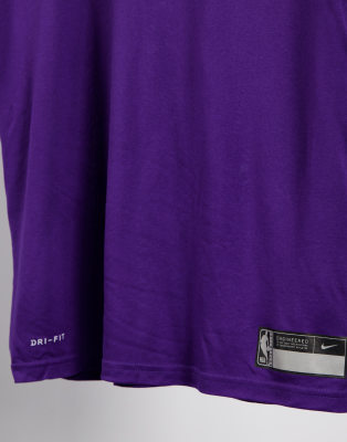 lakers dri fit t shirt