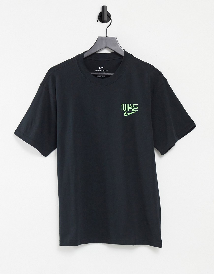 Nike Basketball Miami Exploration t-shirt in black