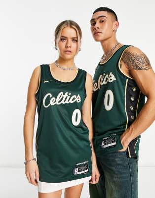 Nike Basketball NBA Boston Celtics Dri-FIT City Edition jersey