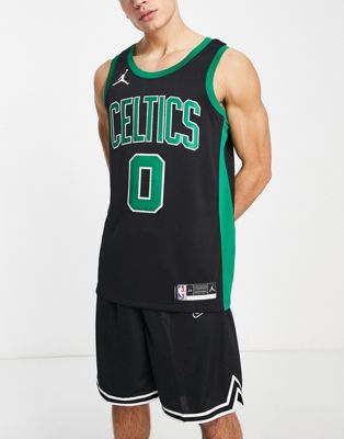 Nike Basketball NBA Boston Celtics Jayson Tatum Swingman unisex vest in black