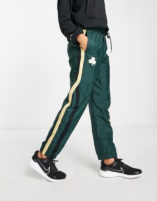 Nike Basketball NBA Boston Celtics tracksuit joggers in green - ASOS Price Checker