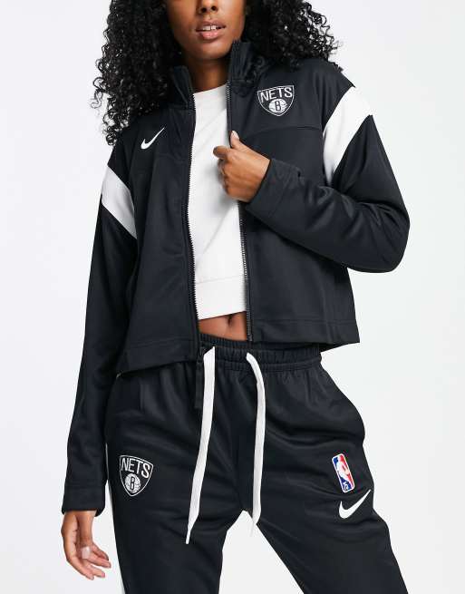 Nike Basketball NBA Brooklyn Nets Courtside Ensemble de surv tement Noir