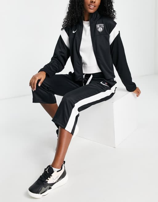 Nike Basketball NBA Brooklyn Nets tracksuit in black