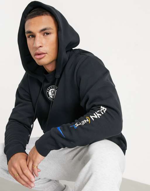 Nike brooklyn nets outlet hoodie