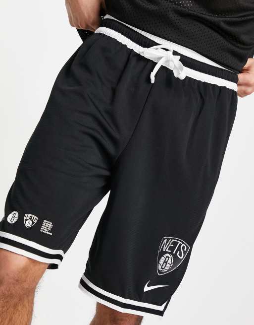 Nike Basketball – NBA Brooklyn Nets DNA – Svarta shorts i unisex-modell