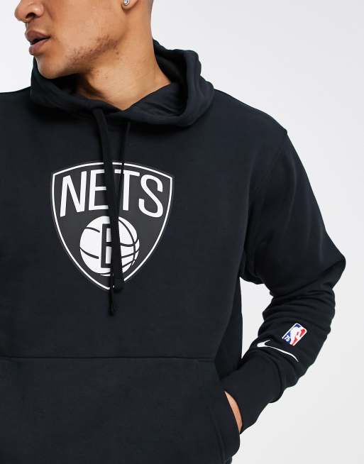 Nike Basketball NBA Brooklyn Nets hoodie in black