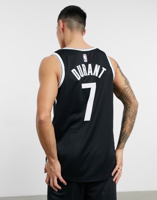 Nike Basketball - NBA Brooklyn Nets Kevin Durant - Canotta unisex in jersey nera, 2 di 4