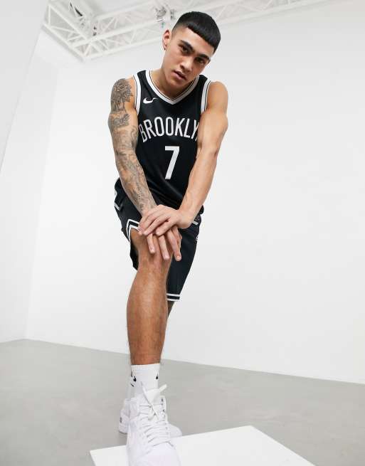 Nike Basketball - NBA Brooklyn Nets Kevin Durant - Canotta unisex in jersey nera, 4 di 4