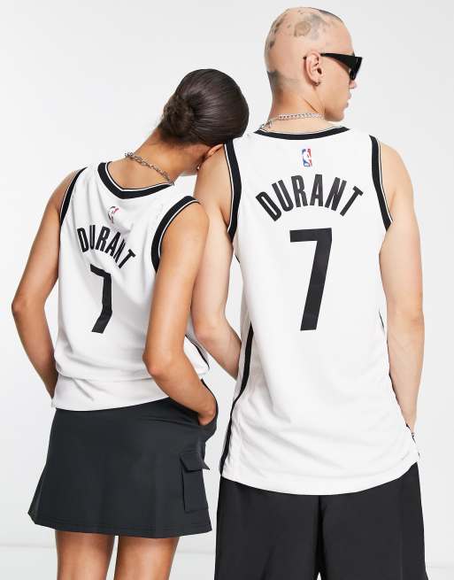Nike Basketball NBA Brooklyn Nets Kevin Durant unisex vest in white