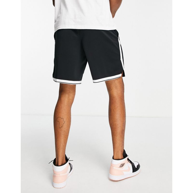 Uomo Activewear Nike Basketball - NBA Brooklyn Nets - Pantaloncini neri con logo Swingman