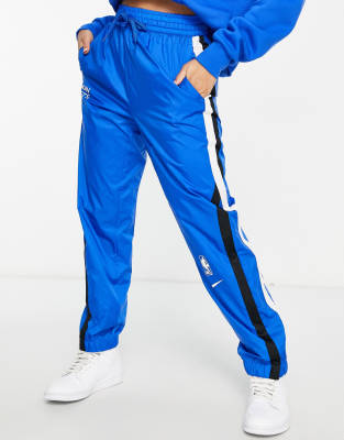 Nike Basketball NBA Brooklyn Nets tracksuit joggers in blue - ASOS Price Checker