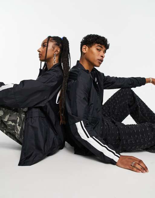 Nike Basketball NBA Brooklyn Nets unisex track jacket in black, 4 of 4