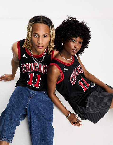 Nike Performance NBA CHICAGO BULLS STATEMENT SWINGMAN - Club wear -  black/university red/white/black 