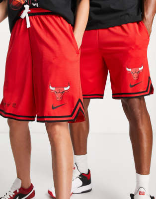 nba red shorts