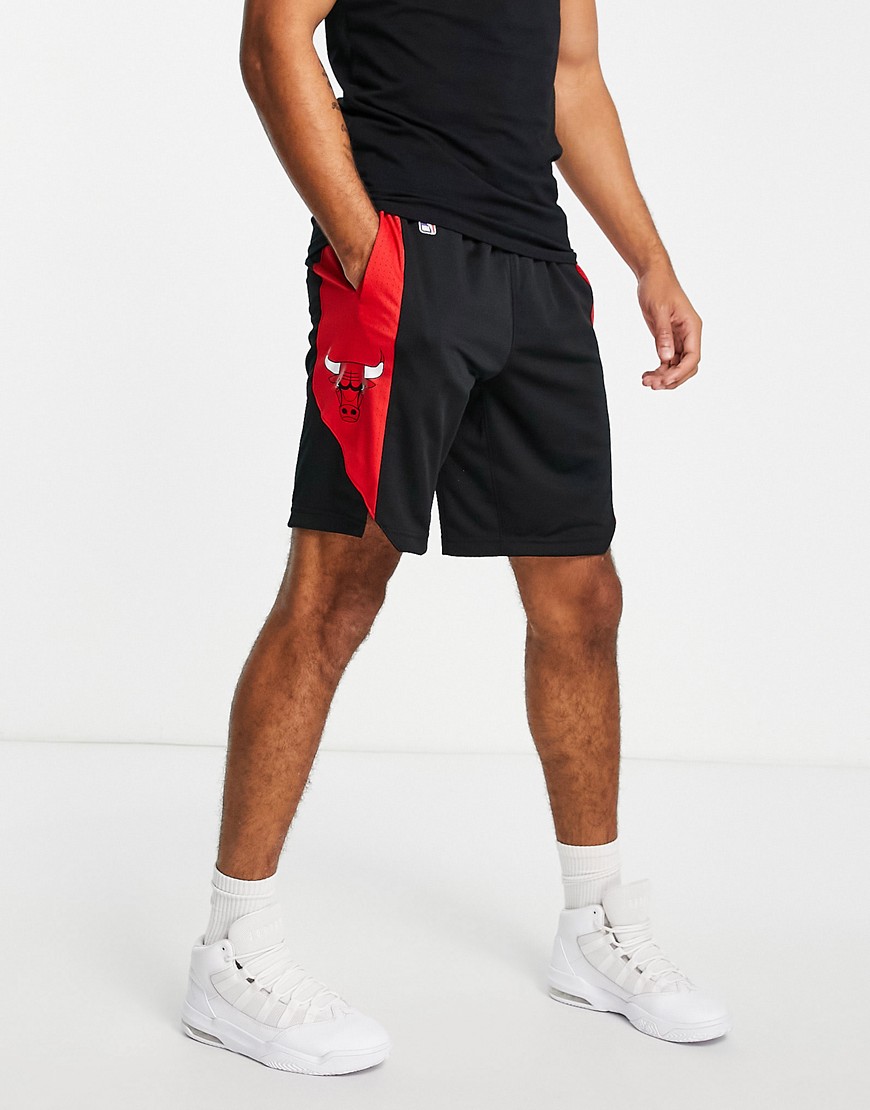 Nike Basketball NBA Chicago Bulls shorts in black