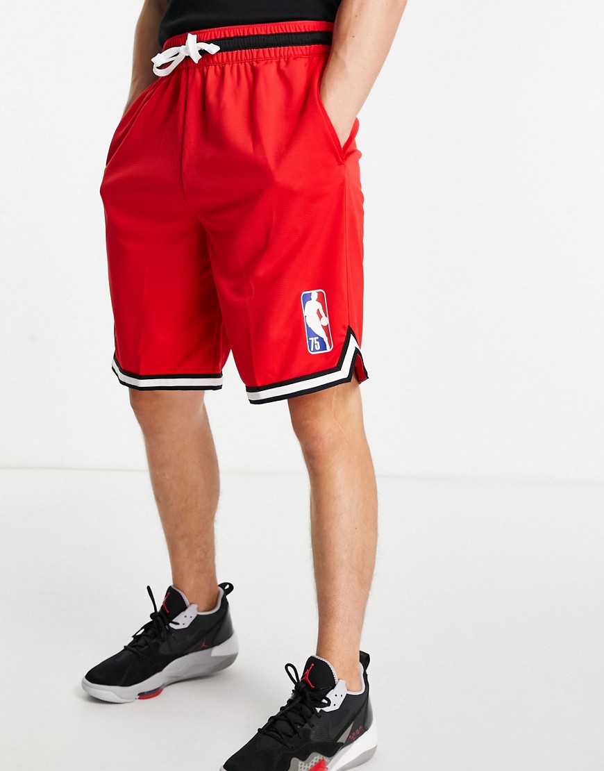 Nike Basketball NBA Chicago Bulls shorts in red