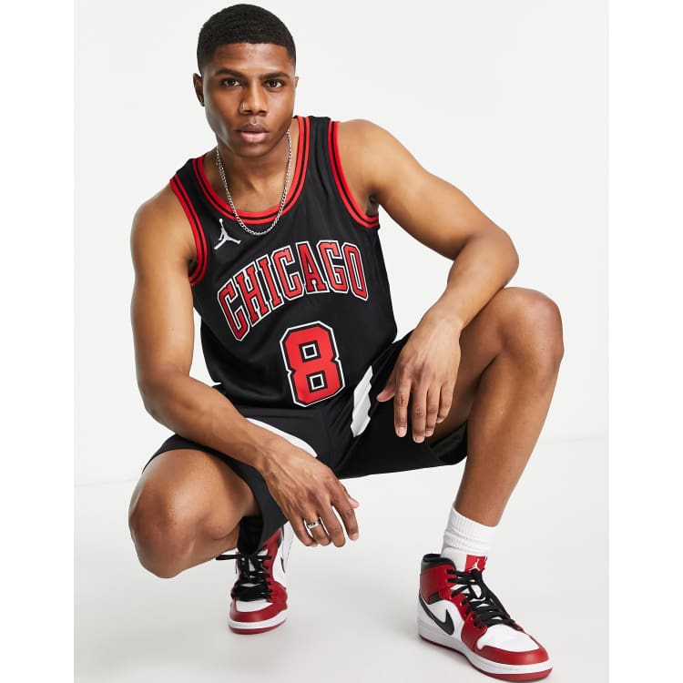 NBA_ Jersey Wholesale Custom Chicago''Bulls''Men''NBA''Zach LaVine