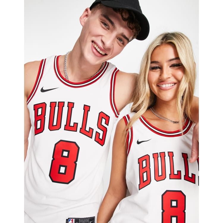 Nike Zach LaVine Chicago Bulls City Edition Men's Dri-Fit NBA Swingman Jersey White