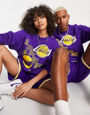 Nike Basketball NBA LA Lakers Courtside Unisex Graphic T-Shirt In