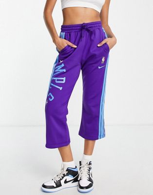 Nike Basketball NBA LA Lakers joggers in purple - ASOS Price Checker