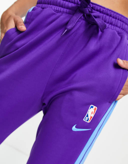 Lakers store purple sweatpants