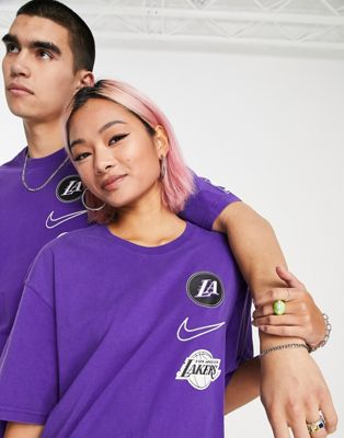Black Nike NBA LA Lakers Max90 T-Shirt