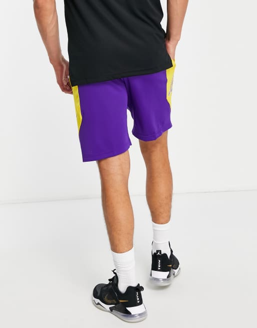 Nike lakers hot sale practice shorts