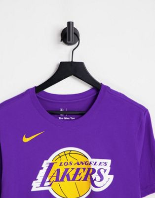 T-shirts et débardeurs Nike Basketball - NBA LA Lakers - T-shirt en tissu Dri-Fit - Violet
