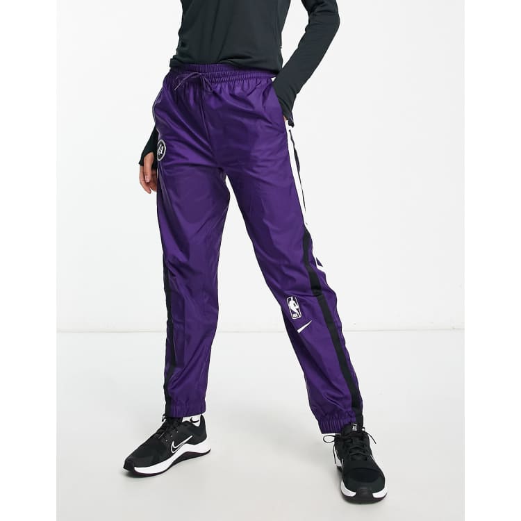 NBA Lakers logo sweatpants with side tape