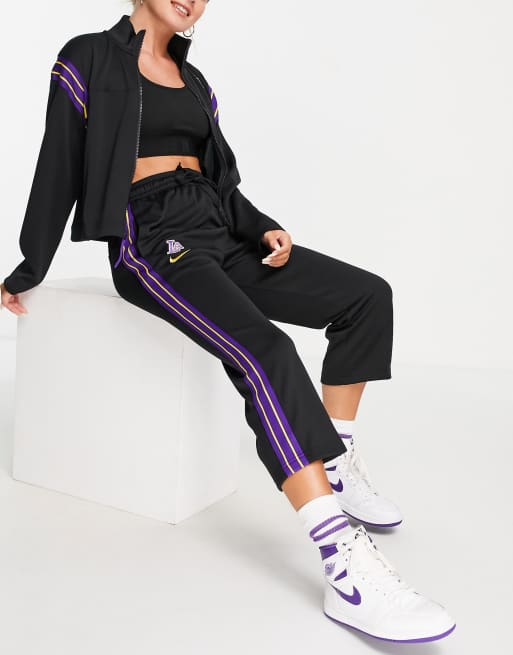 Nike Basketball - NBA Lakers - Sorte joggingbukser