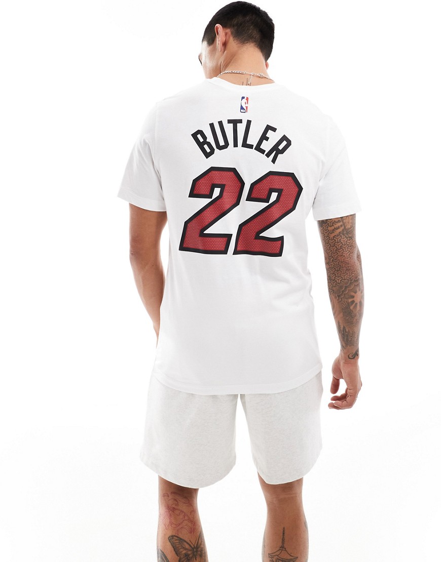 Nike Basketball NBA Miami Heat Jimmy Butler essential graphic t-shirt in white