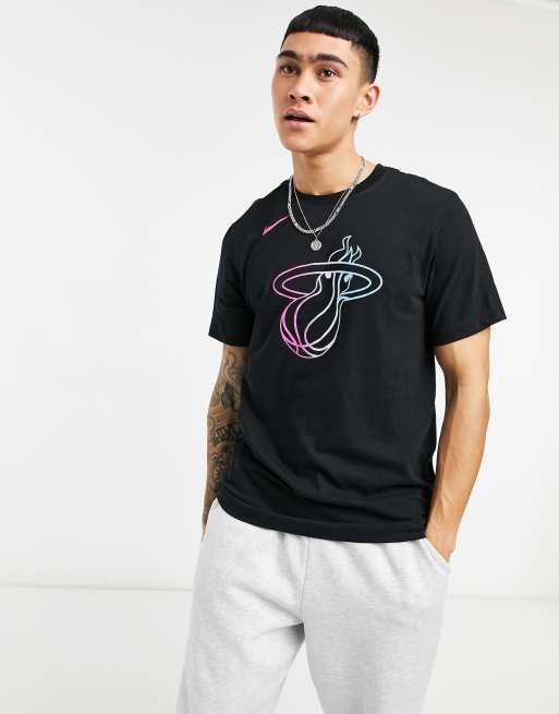 Miami heat store black t shirt