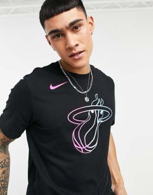 Nike Basketball NBA Miami Heat logo t 