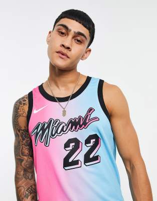 Miami heat jersey discount black and pink