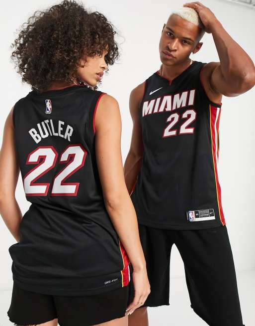 Maillot de best sale basket miami noir