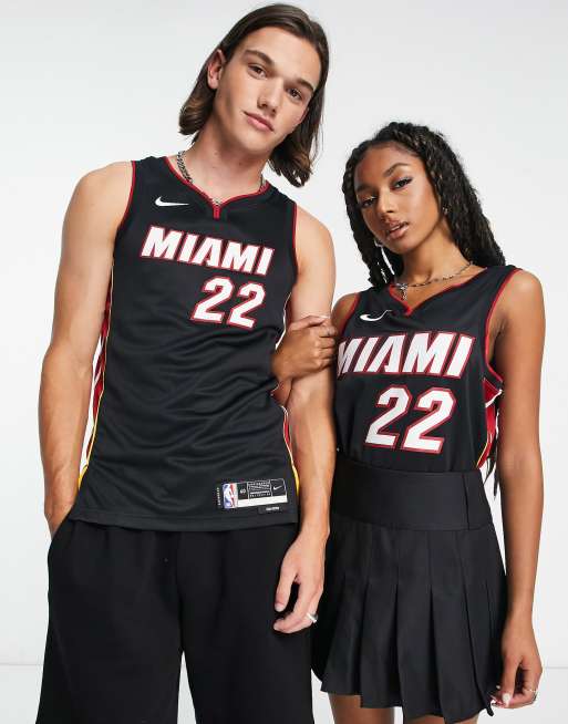 Jimmy Butler Miami Heat Icon Edition Swingman Jersey - Black - Throwback