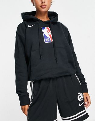 Nike Basketball NBA N31 cropped hoodie in black - ASOS Price Checker