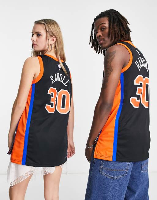 Nike Basketball NBA New York Kicks City Edition Maillot de basket en jersey Dri FIT Noir