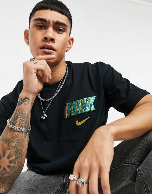 Nike Basketball - Raygun - T-shirt in zwart