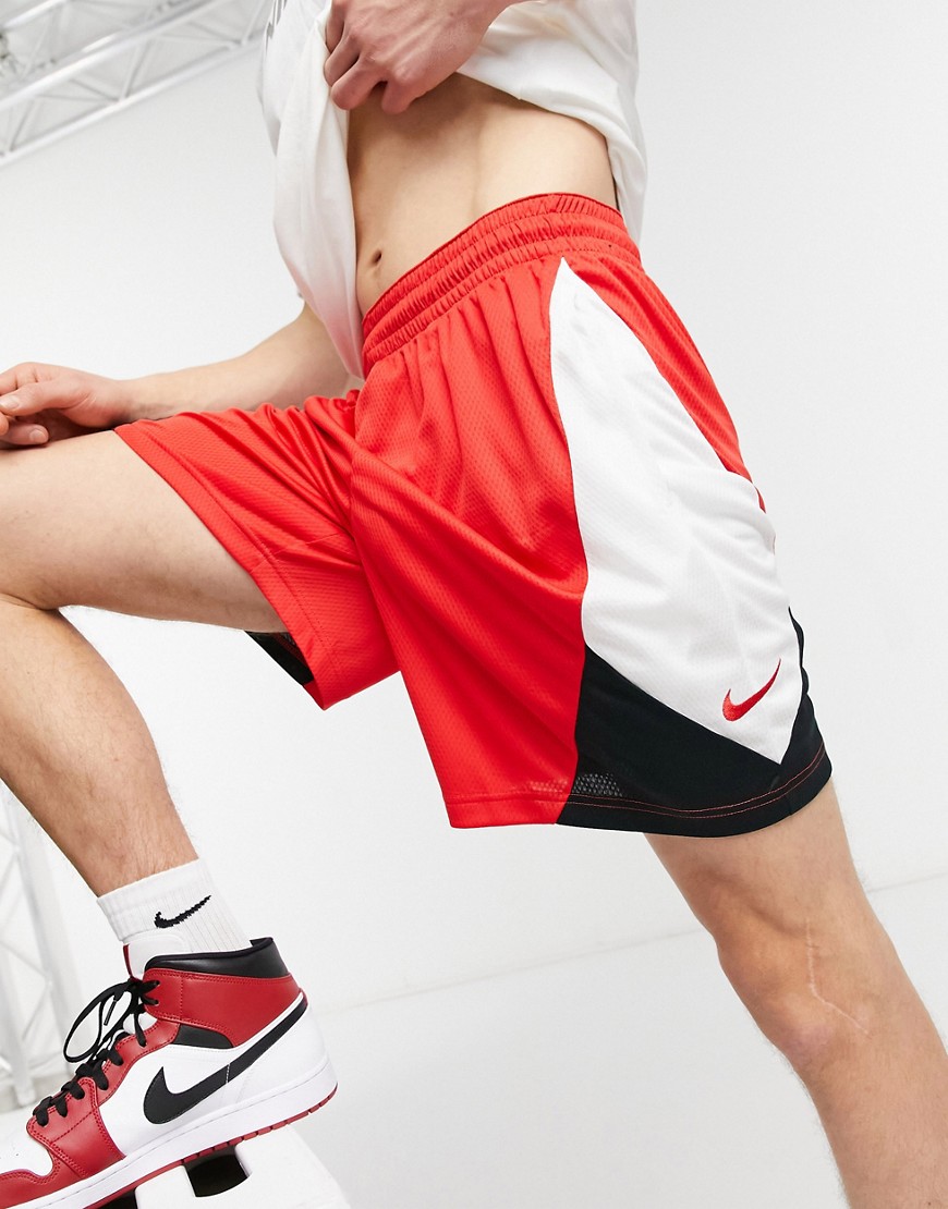 Nike Basketball rival shorts in red