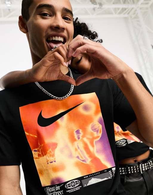 Nike Basketball T-shirt in black