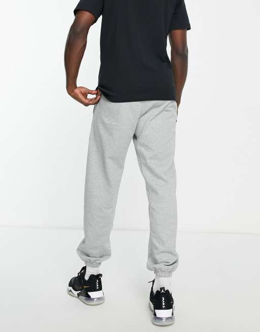 Nike Basketball - Standard Issue - Joggers grigi in tessuto Dri-FIT, 3 di 4