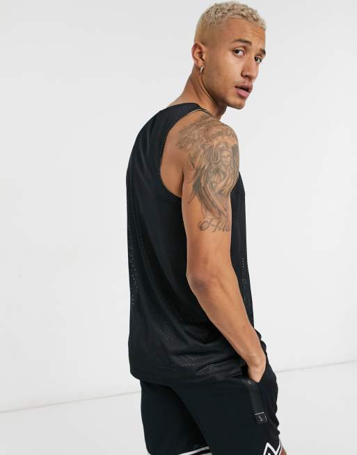 Nike nba cheap black tank top