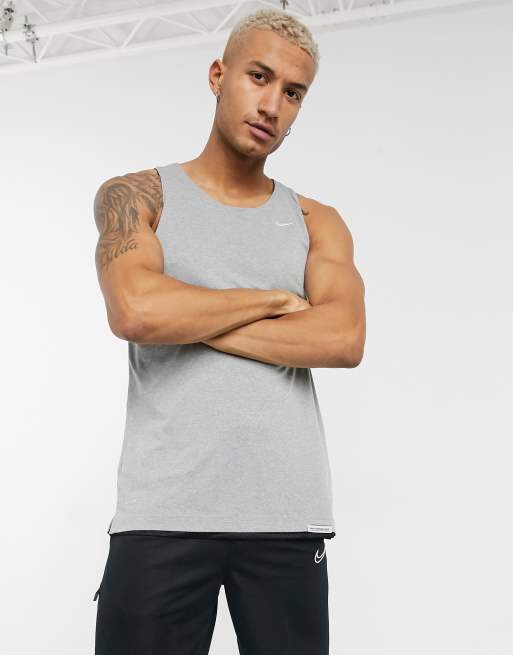 Nike Basketball standard issue reversible tank top in black