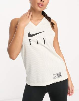 Nike Basketball Standard Issue tank in white - ASOS Price Checker