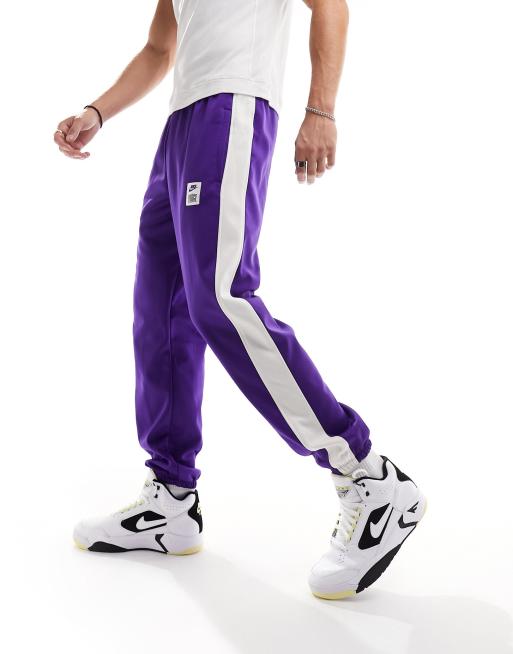 Nike Basketball Staring 5 Tech Fleece joggers in purple ASOS