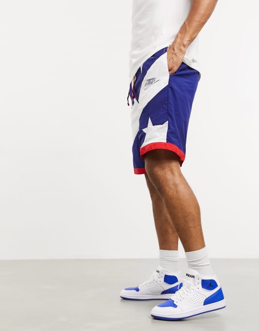 Nike Basketball – Stars and Stripes – Throwback-Shorts mit Retro-Print, 3 von 4