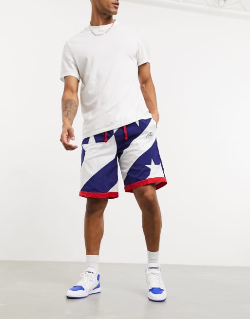 Nike Basketball – Stars and Stripes – Throwback-Shorts mit Retro-Print, 4 von 4