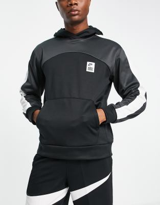 Nike Basketball Starting 5 Therma-FIT hoodie in black - ASOS Price Checker