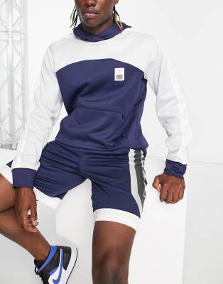 Nike Basketball Nike Basketball Starting 5 Therma-FIT hoodie in navy